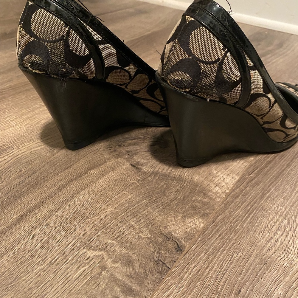 Coach wedge heels - Picture 3 of 8